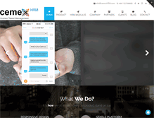 Tablet Screenshot of cemexhrm.com